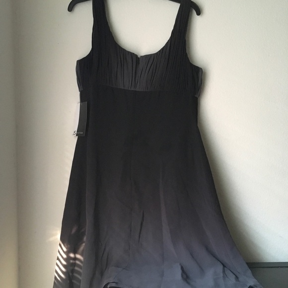 NWT Black and Gray Ombré Formal Dress - Picture 4 of 5